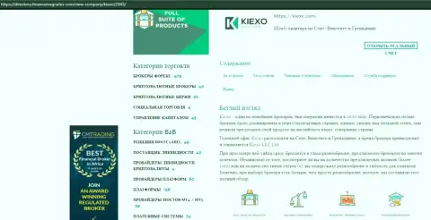 Статья про Форекс дилинговый центр Киексо предоставлена на web-портале Директори ФинансМагнатес Ком