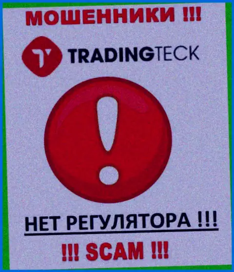 На ресурсе мошенников TradingTeck нет ни слова об регуляторе данной конторы !!!