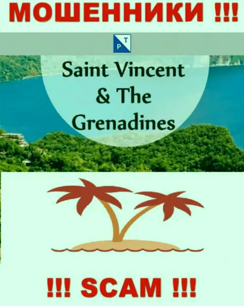 Офшорные интернет ворюги Plaza Trade скрываются тут - Saint Vincent and the Grenadines