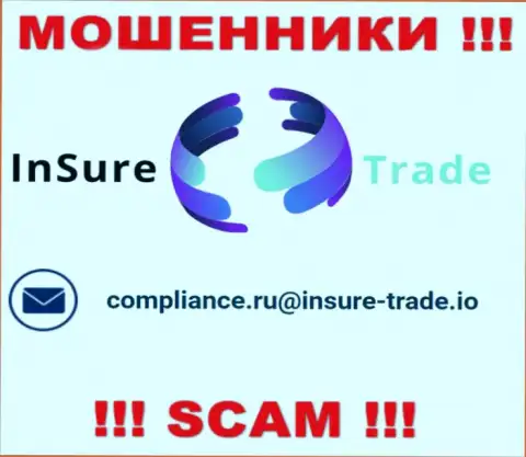 Компания Insure Trade не скрывает свой е-майл и представляет его на своем сайте