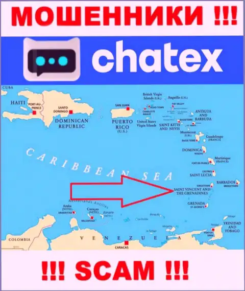Не верьте махинаторам Chatex, т.к. они разместились в офшоре: Сент-Винсент и Гренадины