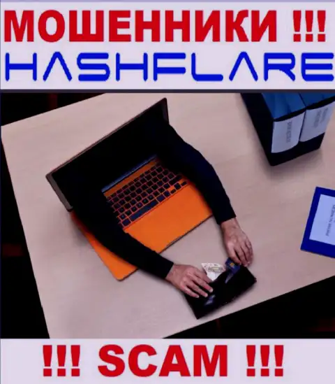 Абсолютно вся деятельность HashFlare сводится к грабежу биржевых трейдеров, т.к. они internet-мошенники