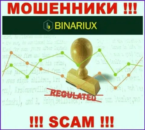 Будьте бдительны, Binariux Net - это МОШЕННИКИ !!! Ни регулирующего органа, ни лицензии у них НЕТ