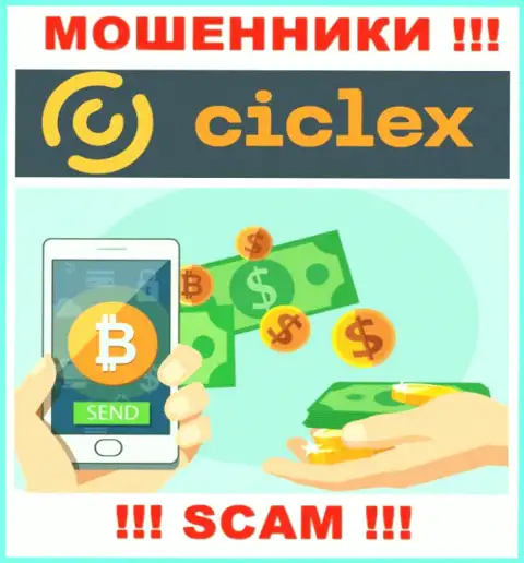 Ciclex Com не внушает доверия, Криптовалютный обменник - это именно то, чем промышляют указанные internet-махинаторы