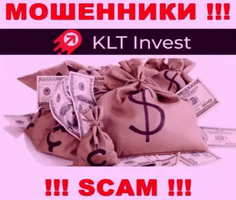 KLT Invest - это РАЗВОД !!! Завлекают жертв, а после отжимают их вложенные деньги