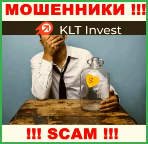 Знайте, что совместная работа с дилером KLT Invest очень опасная, кинут и опомниться не успеете