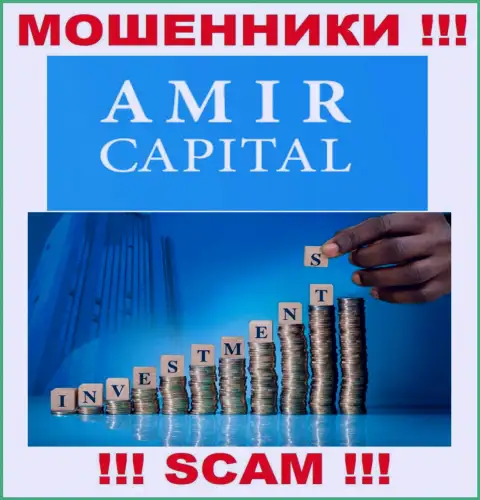 Не отдавайте финансовые активы в АмирКапитал, род деятельности которых - Инвестиции