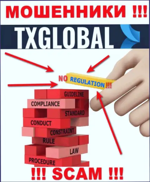НЕ СТОИТ связываться с TX Global, которые, как оказалось, не имеют ни лицензии, ни регулятора