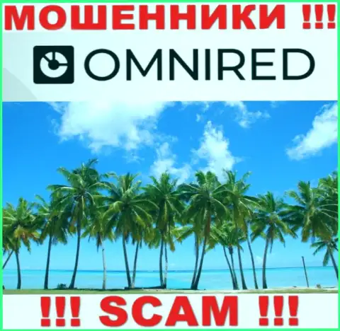 В конторе Omnired Org безнаказанно сливают финансовые вложения, пряча сведения относительно юрисдикции