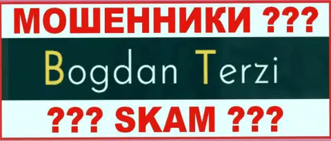 Логотип интернет-портала Богдана Терзи - bogdanterzi com