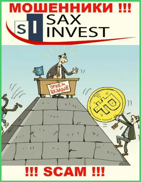 SaxInvest Net не внушает доверия, Инвестиции - это то, чем занимаются данные internet мошенники