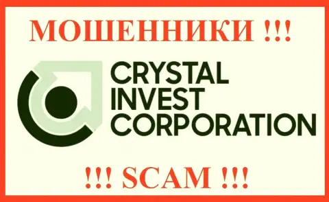 CrystalInvestCorporation - это SCAM !!! МОШЕННИК !!!
