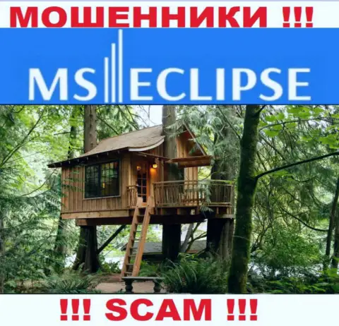 Неведомо где находится лохотрон MS Eclipse, свой юридический адрес скрывают
