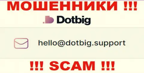 Не торопитесь общаться с DotBig Com, даже через электронный адрес - это наглые махинаторы !!!