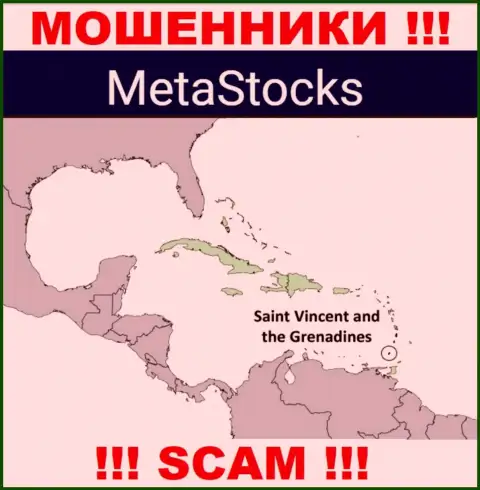 Из организации MetaStocks денежные вложения возвратить невозможно, они имеют оффшорную регистрацию: Сент-Винсент и Гренадины