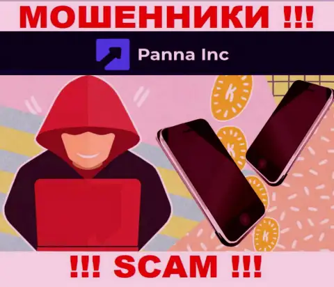 Вы можете стать очередной жертвой интернет мошенников из PannaInc - не поднимайте трубку