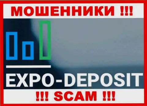 Лого МОШЕННИКА Экспо-Депо