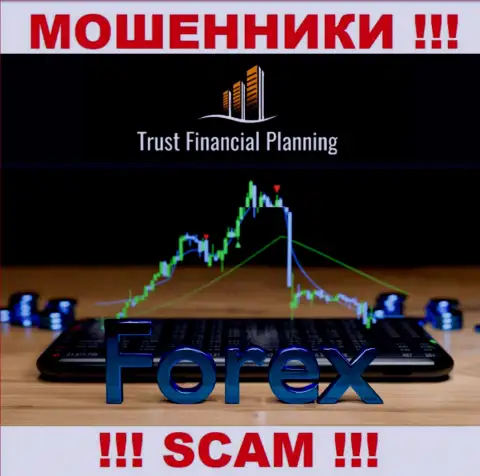 Forex - в этой сфере прокручивают свои делишки наглые интернет-мошенники Trust-Financial-Planning