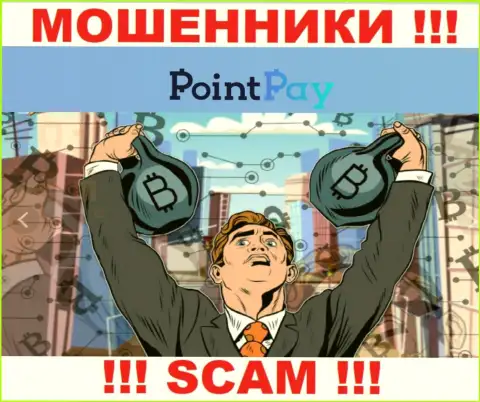 Вытягивание каких-то налогов на прибыль в организации PointPay это еще один грабеж