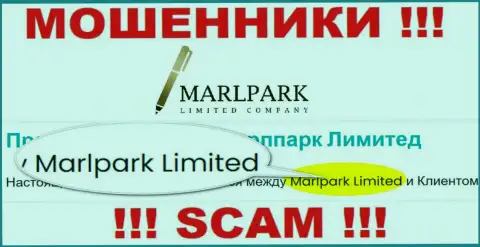 Опасайтесь internet-мошенников MarlparkLtd Com - наличие информации о юр. лице MARLPARK LIMITED не сделает их надежными