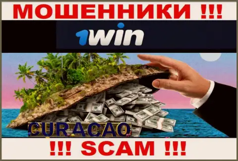 Curaçao - это официальное место регистрации компании 1 Win