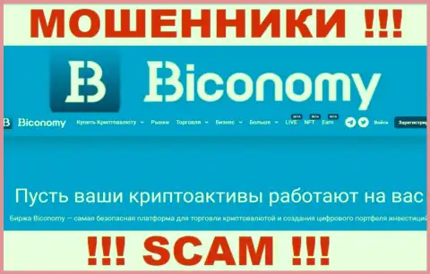 Biconomy Ltd обувают людей, прокручивая делишки в направлении Crypto trading