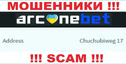 Компания Аркане Бет Про указывает на сайте, что расположены они в оффшоре, по адресу Chuchubiweg 17, Curacao