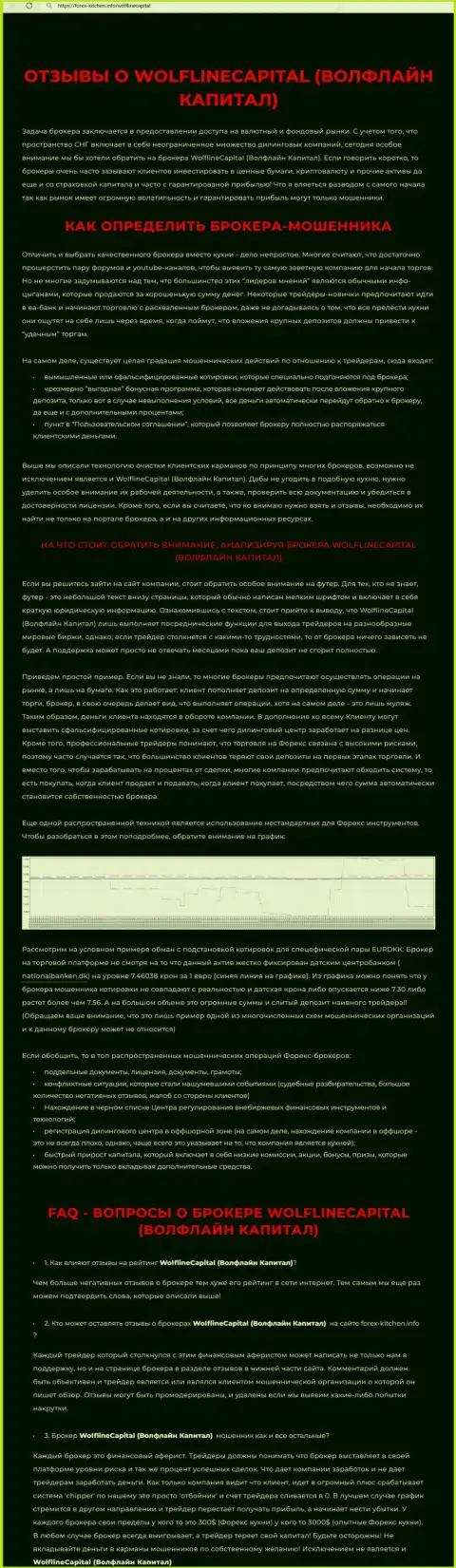 ОСТОРОЖНЕЕ !!! НЕ РАБОТАЙТЕ СОВМЕСТНО С КОМПАНИЕЙ ООО Волфлайн Капитал ! МОШЕННИКИ !!! (обзор)