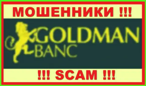 GoldmanBanc Com - это МОШЕННИК !!! SCAM !!!