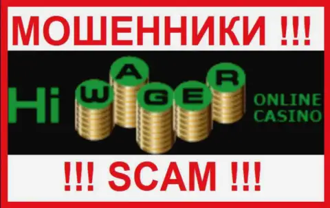 Hiwager Casino - это МОШЕННИКИ ! SCAM !!!